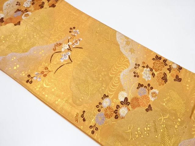 JAPANESE FUKURO OBI / WOVEN SPIRAL